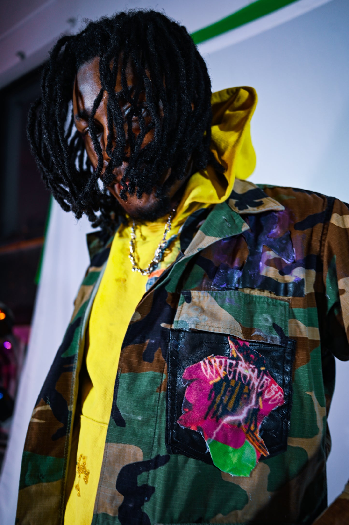 “Gods Protector” yellow Hoodie