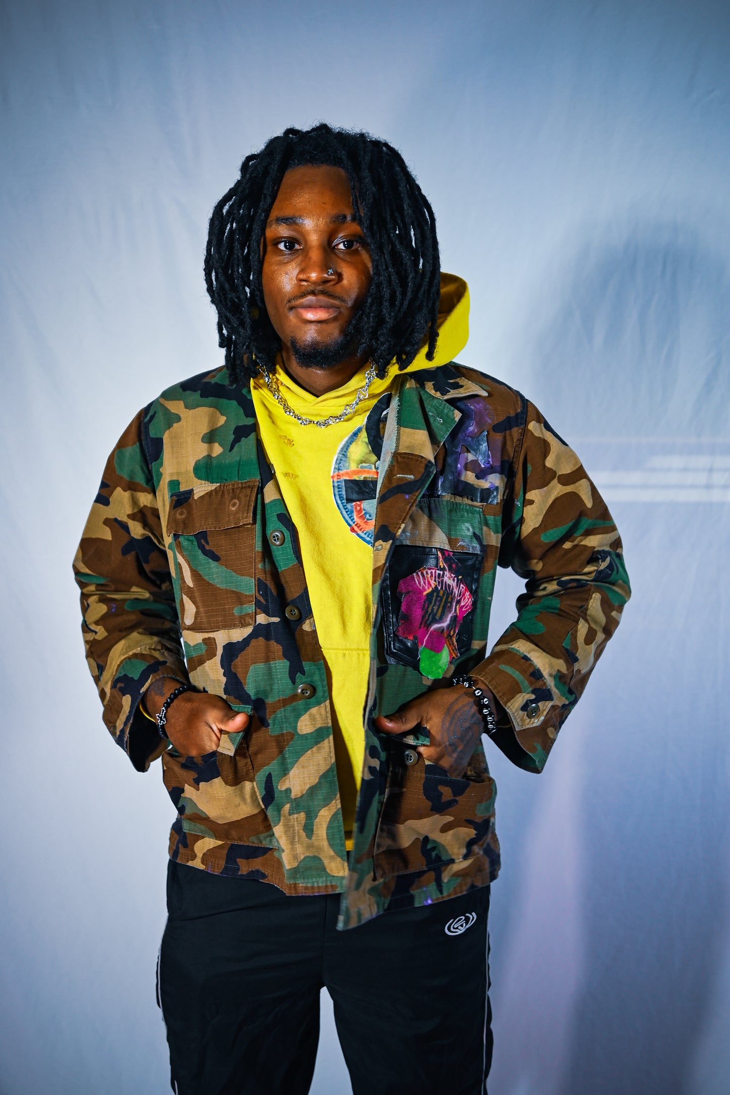 “Gods Protector” yellow Hoodie