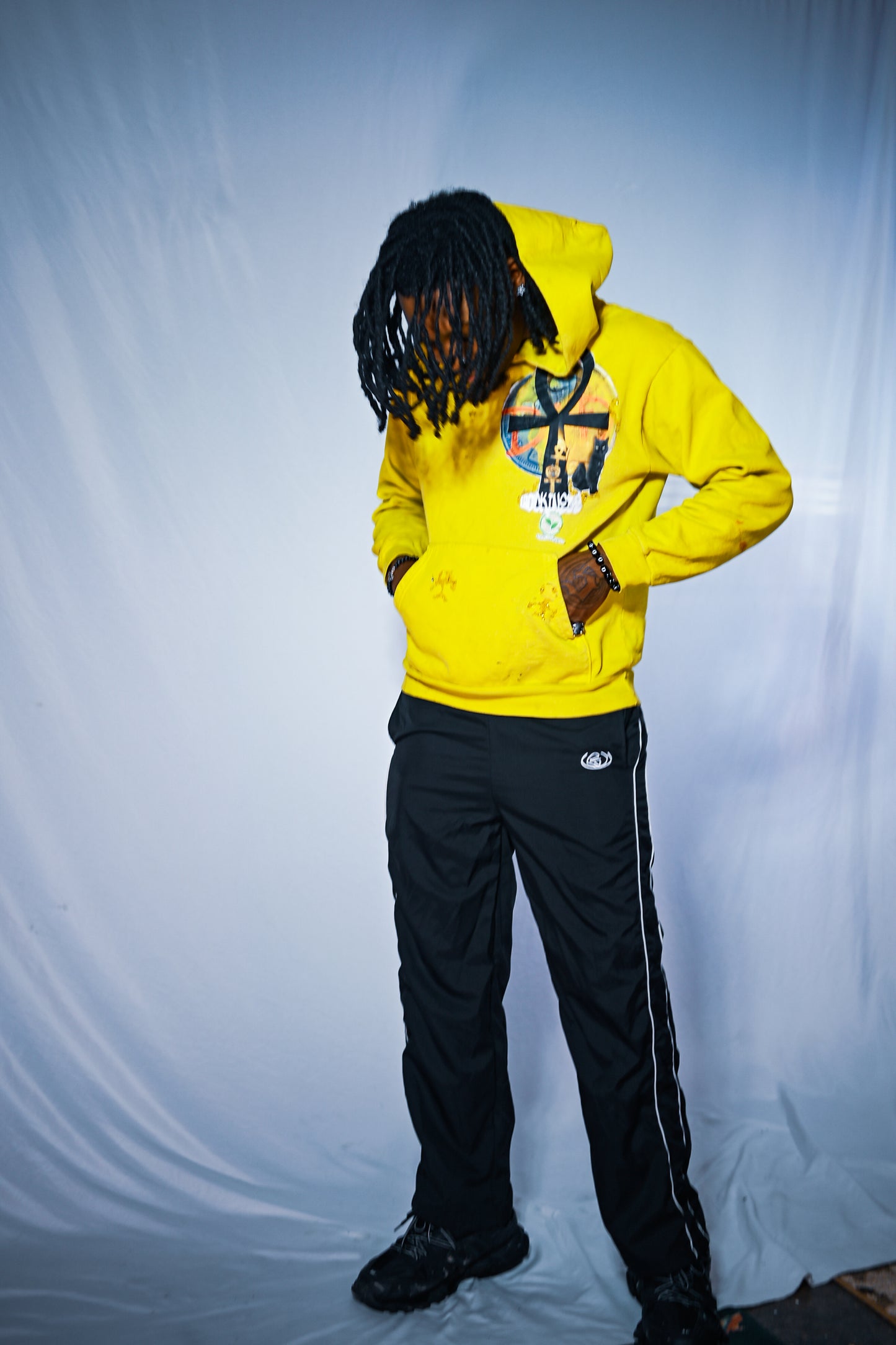 “Gods Protector” yellow Hoodie