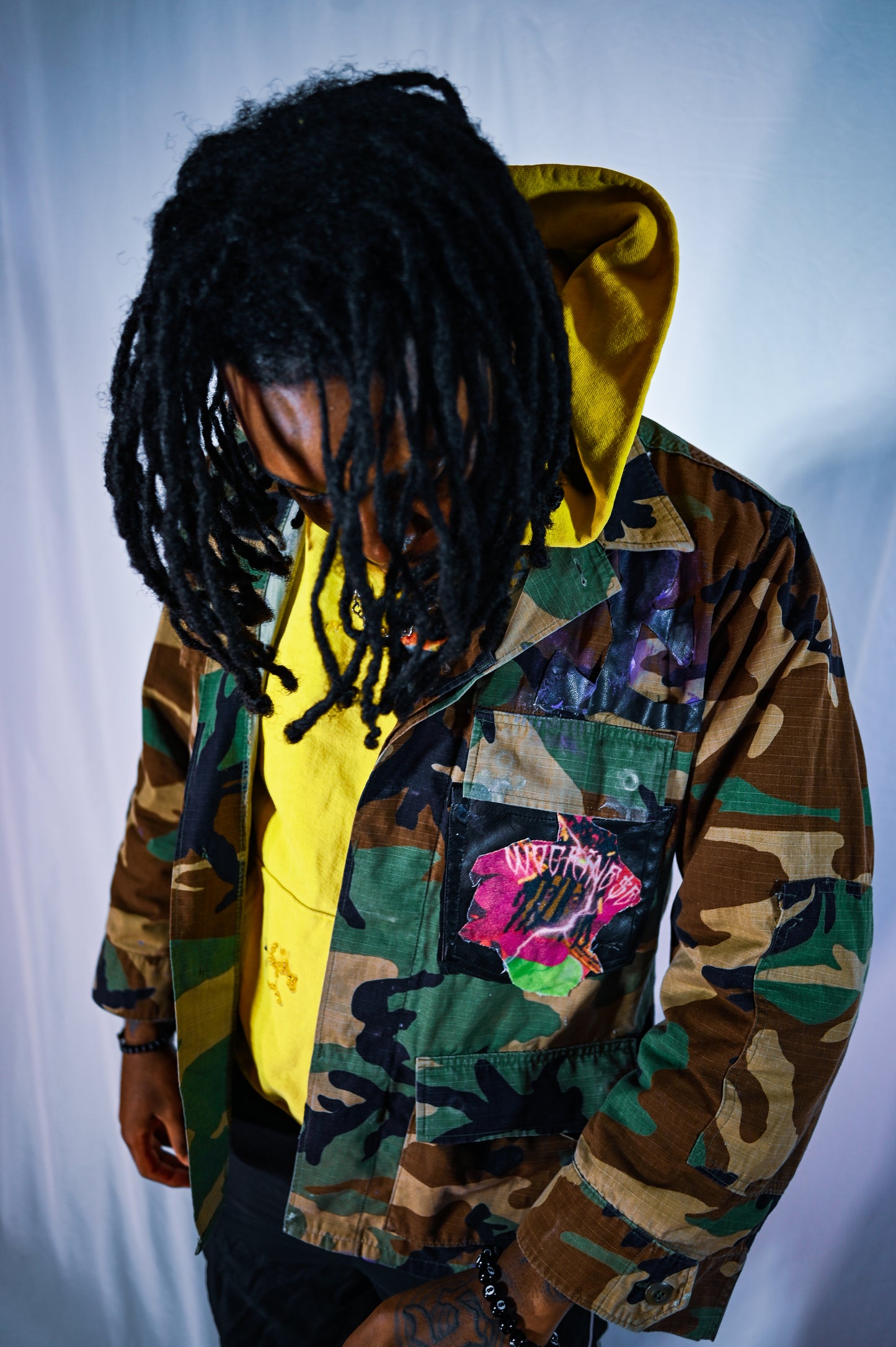 “Gods Protector” yellow Hoodie